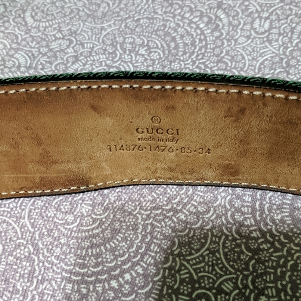 Gucci Web Belt - Picture 2 of 3
